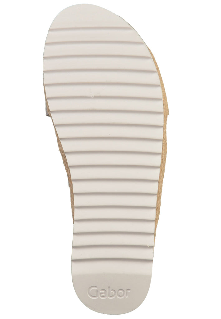 Gabor Pantoletten Leder Stone