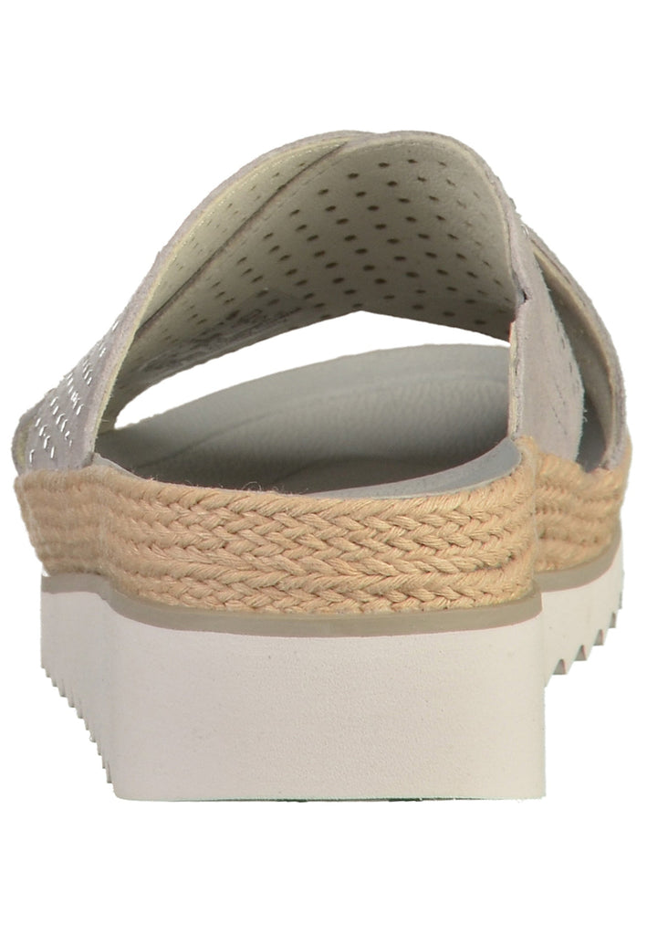 Gabor Pantoletten Leder Stone