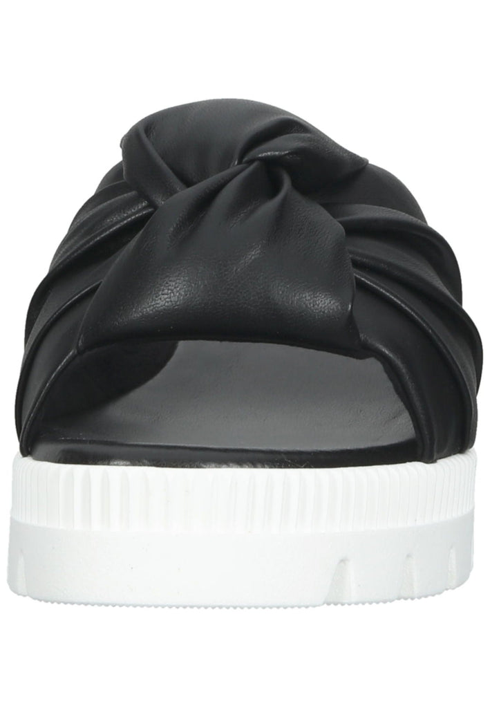 Gabor Pantoletten Lederimitat Schwarz