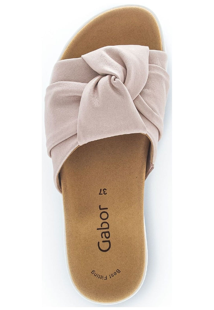 Gabor Pantoletten Nappaleder Rosa
