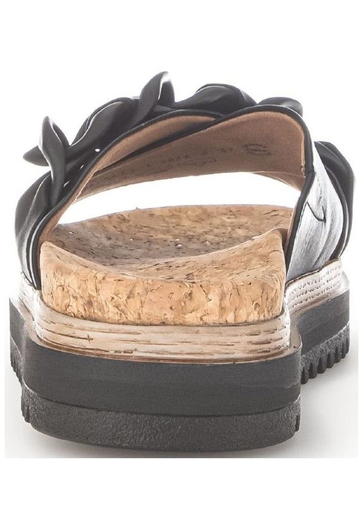 Gabor Pantoletten Nappaleder Schwarz