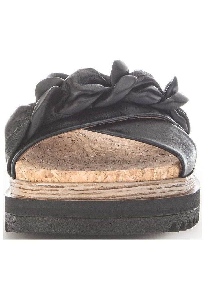 Gabor Pantoletten Nappaleder Schwarz