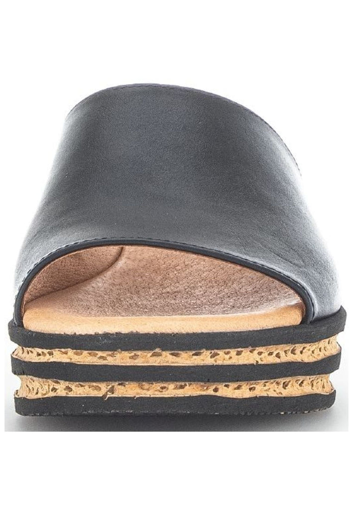 Gabor Pantoletten Nappaleder Schwarz