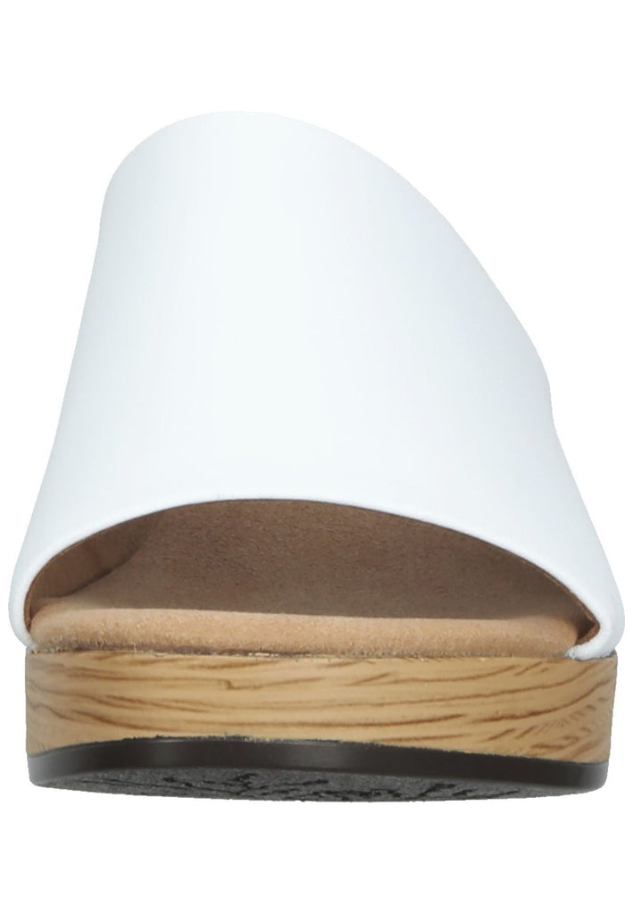 Gabor Pantoletten Nappaleder Weiß