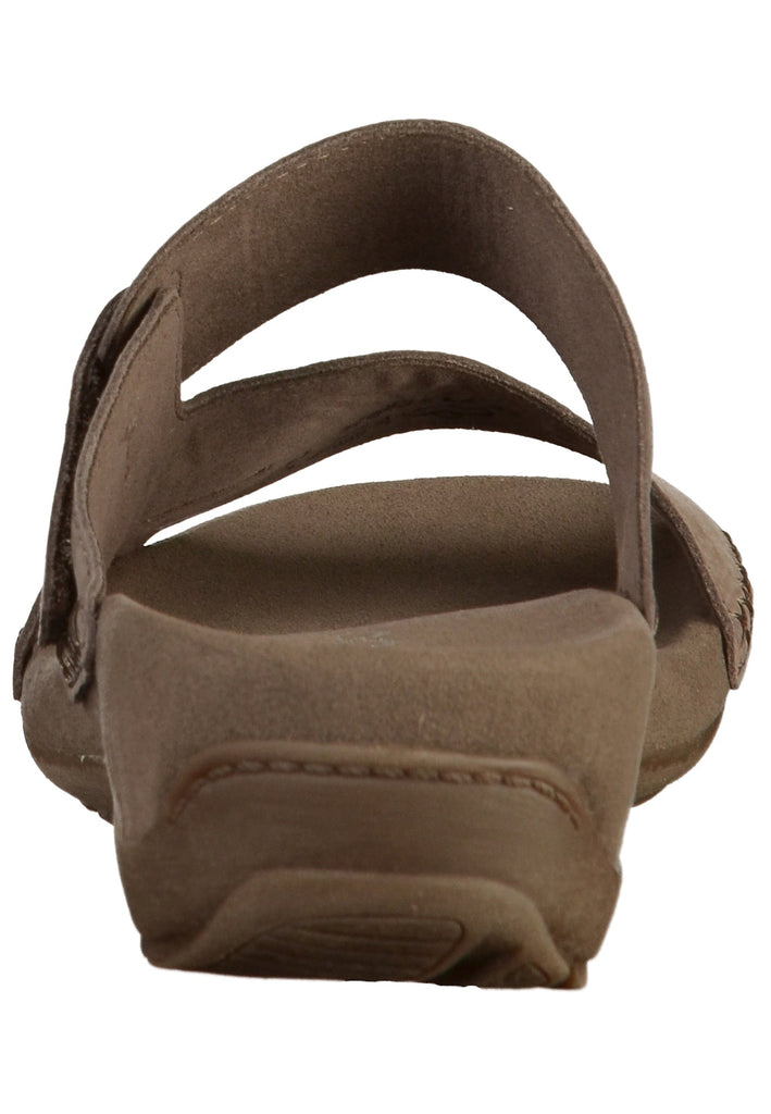 Gabor Pantoletten Nubukleder Braun