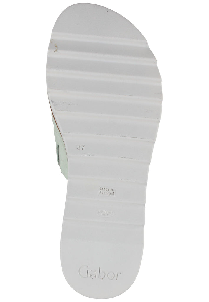 Gabor Pantoletten Nubukleder mint