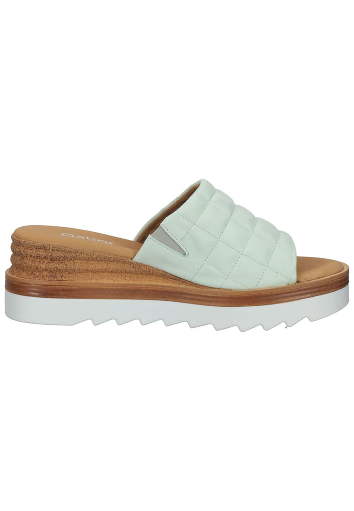 Gabor Pantoletten Nubukleder mint