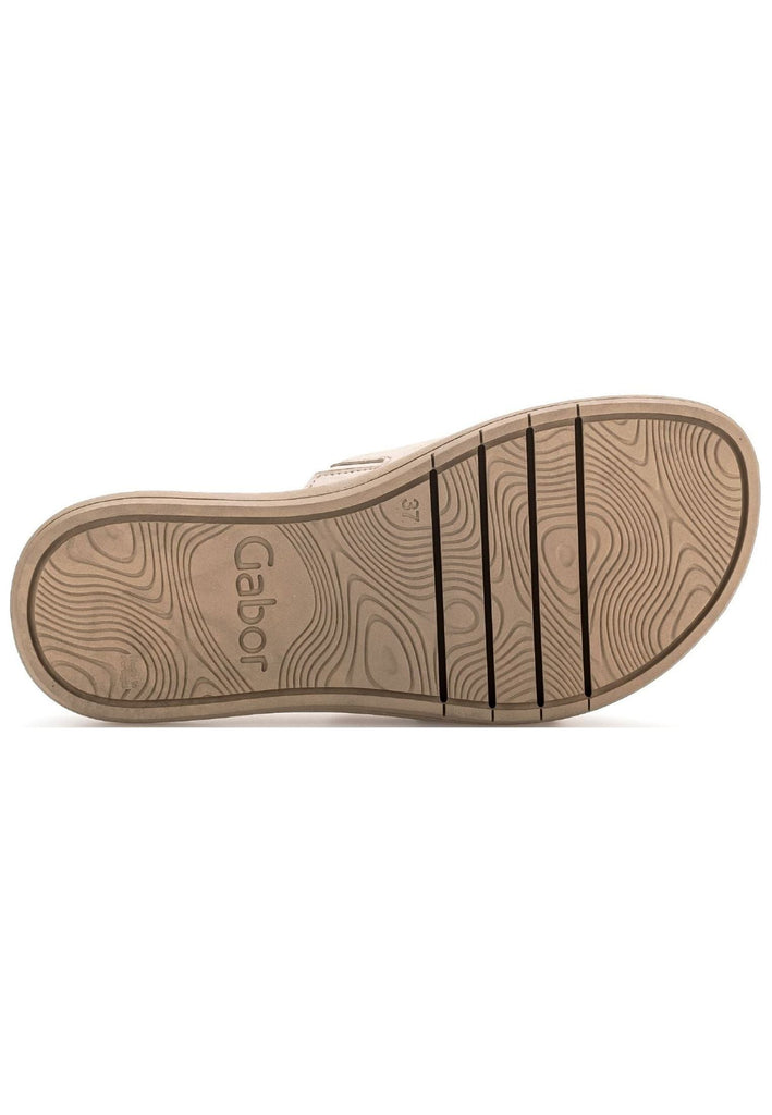 Gabor Pantoletten Veloursleder Desert