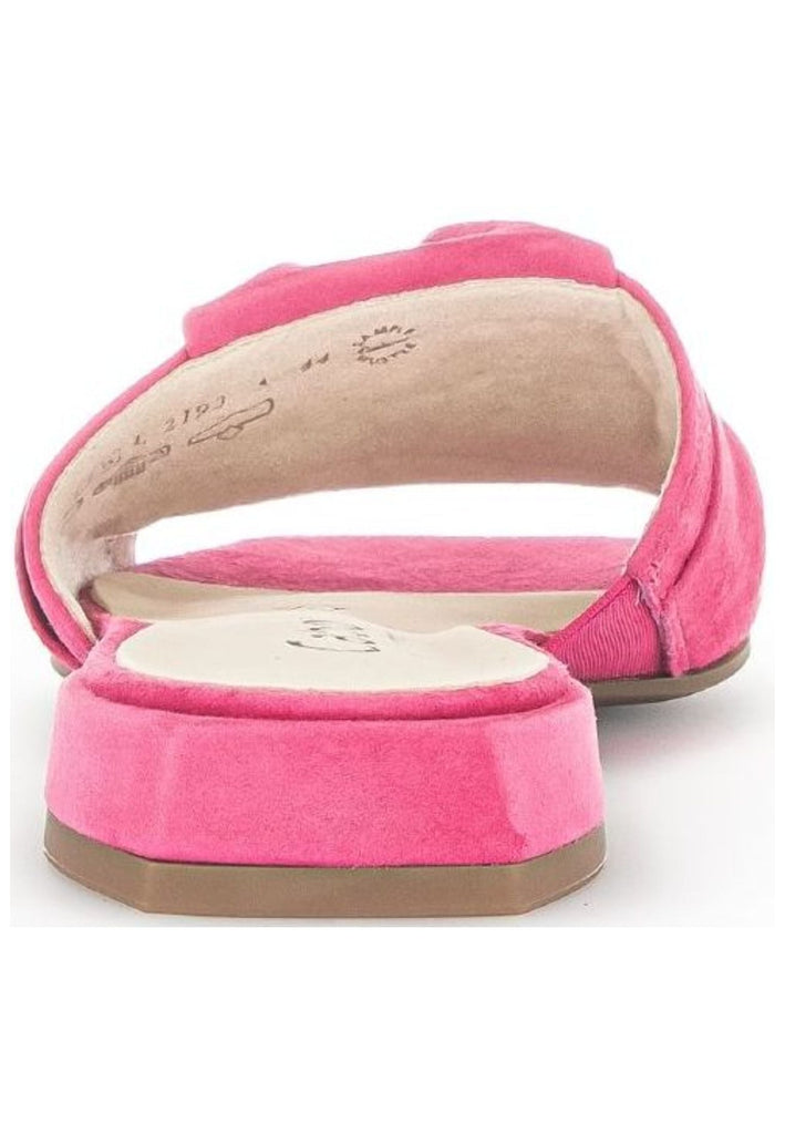 Gabor Pantoletten Veloursleder Pink