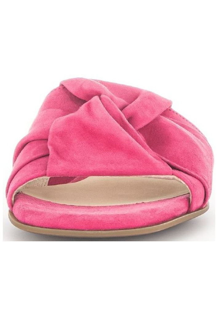 Gabor Pantoletten Veloursleder Pink