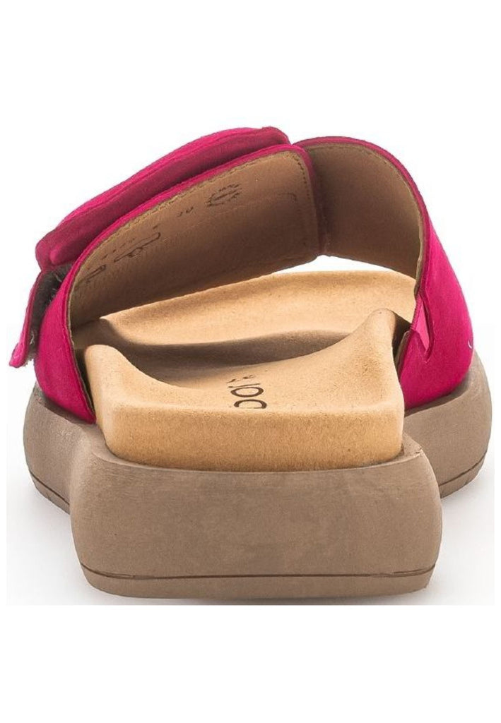 Gabor Pantoletten Veloursleder Pink