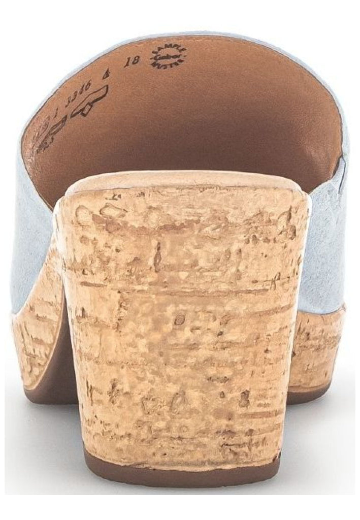 Gabor Pantoletten Veloursleder Sky