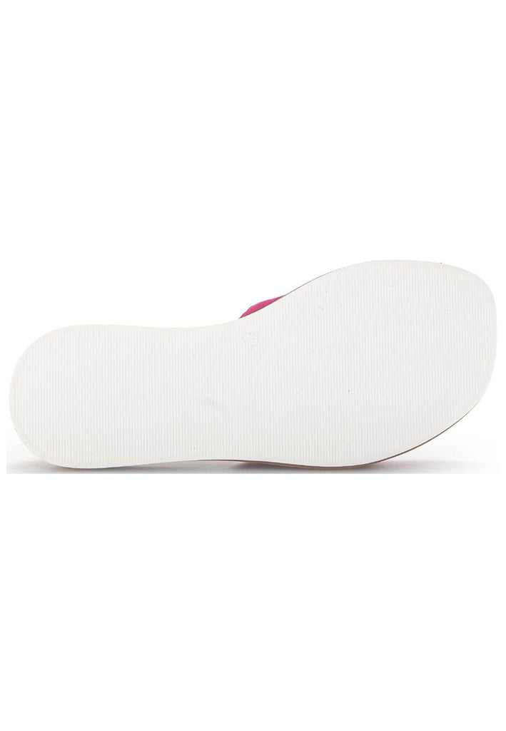 Gabor Pantoletten Veloursleder/Textil Pink