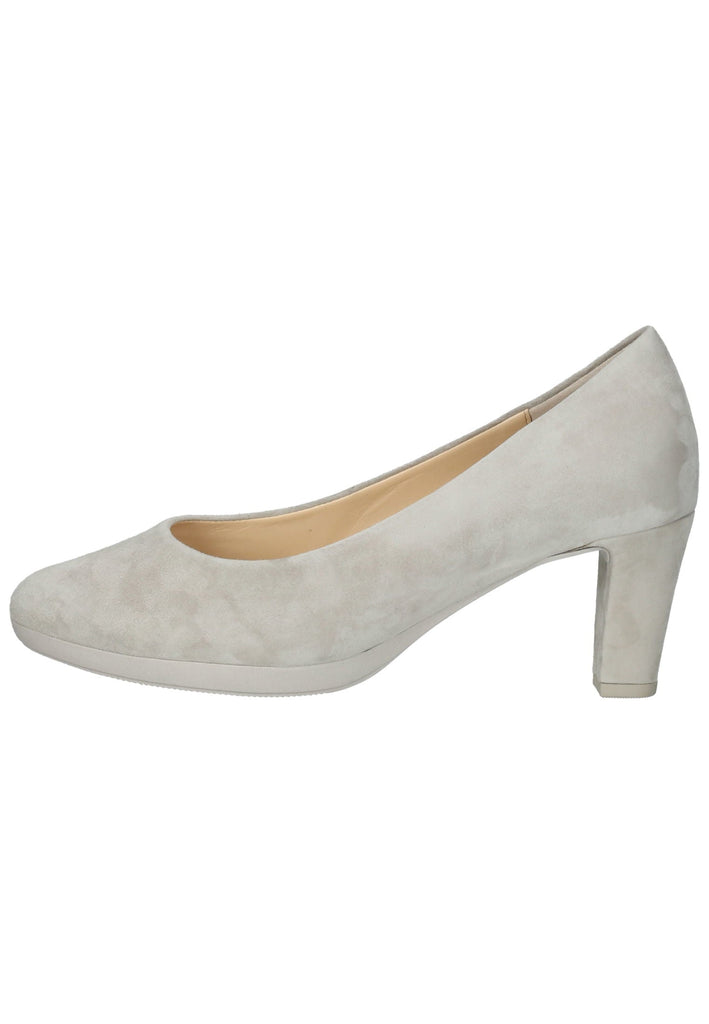 Pumps Gabor Pumps Veloursleder Hellbeige