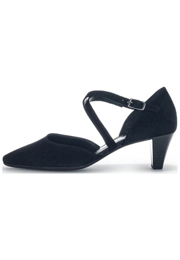 Pumps Gabor Pumps Veloursleder Schwarz