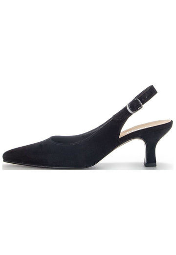 Pumps Gabor Pumps Veloursleder Schwarz