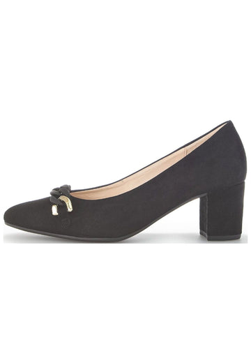 Pumps Gabor Pumps Veloursleder Schwarz