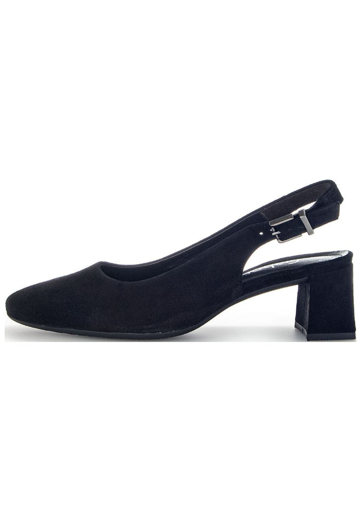 Pumps Gabor Pumps Veloursleder Schwarz
