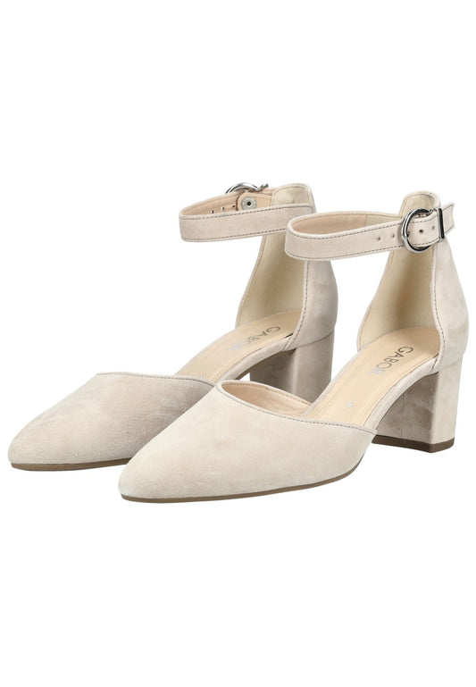 Gabor Pumps Leder Beige