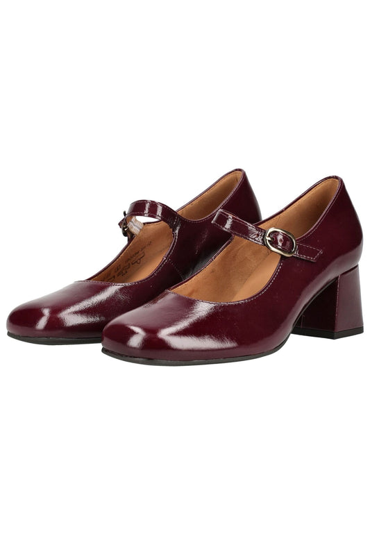 Gabor Pumps Leder Bordeaux