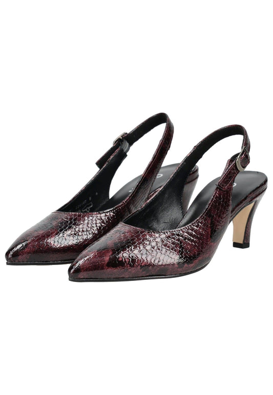 Gabor Pumps Leder Bordeaux Lack