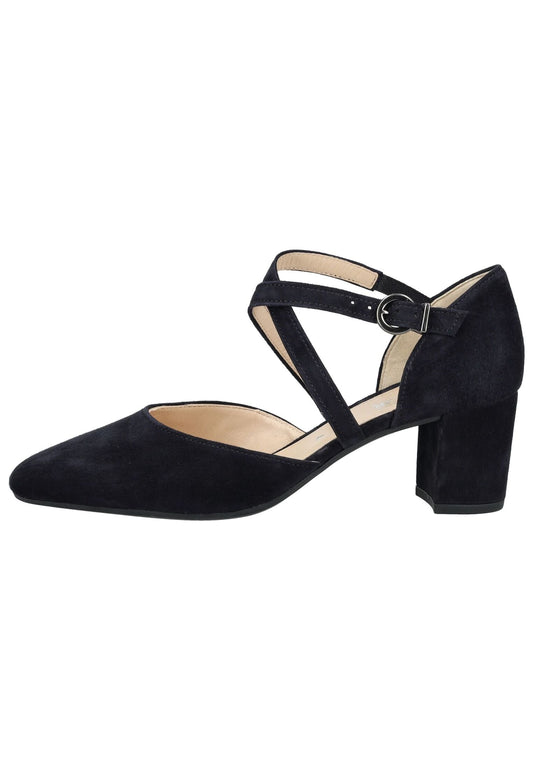 Gabor Pumps Leder Dunkelblau