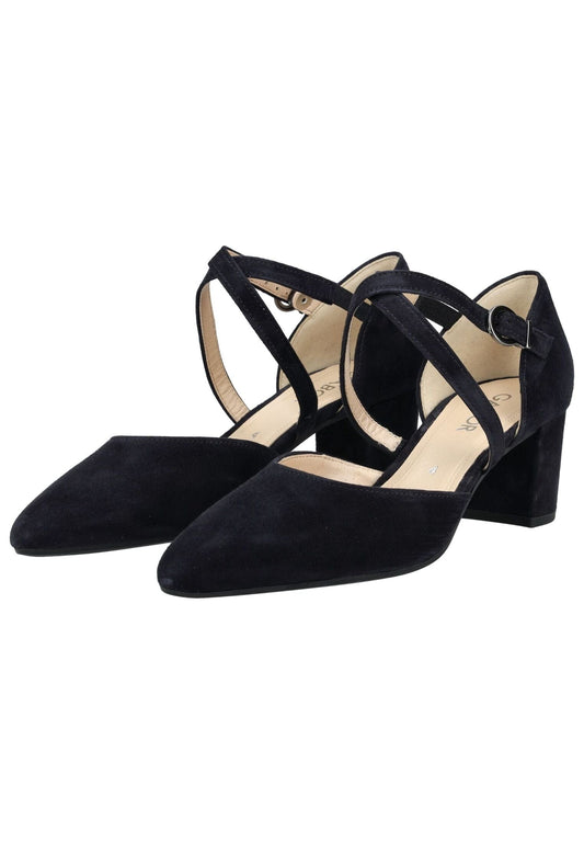 Gabor Pumps Leder Dunkelblau