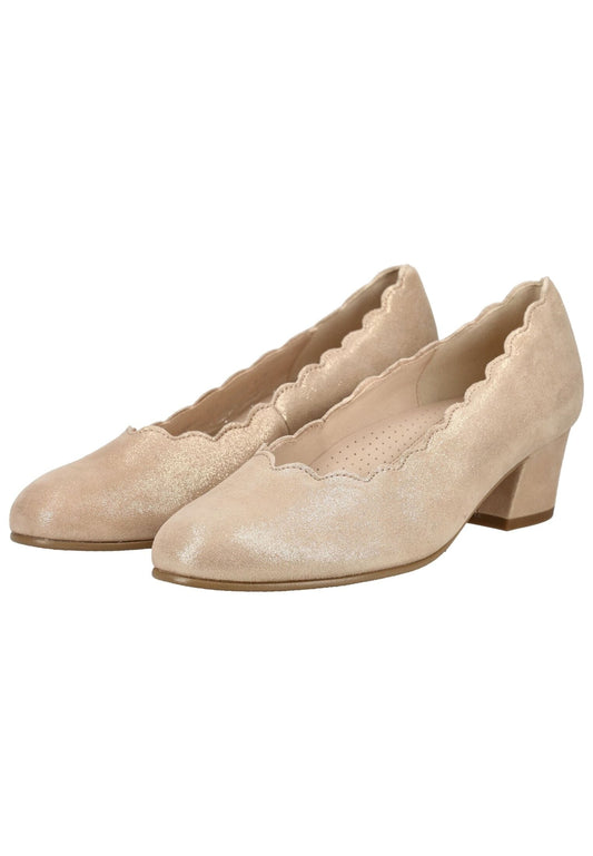 Gabor Pumps Leder Sand