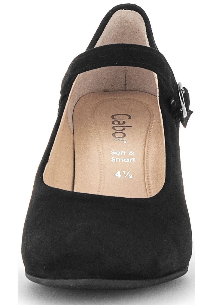 Gabor Pumps Leder Schwarz