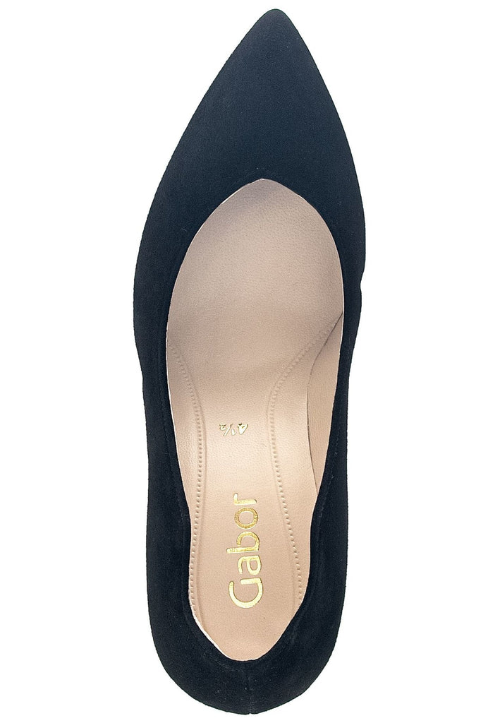 Gabor Pumps Leder Schwarz