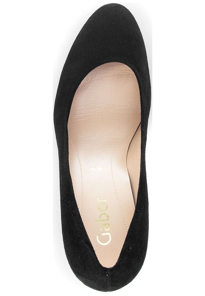 Gabor Pumps Leder Schwarz