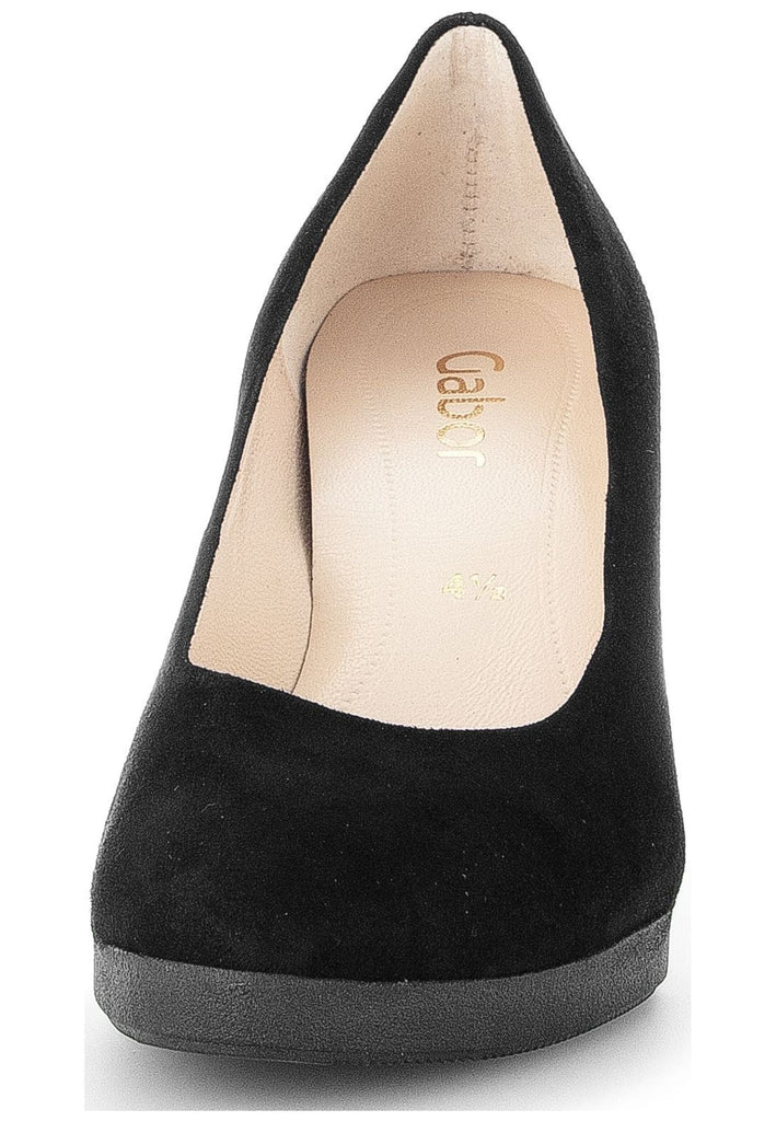 Gabor Pumps Leder Schwarz
