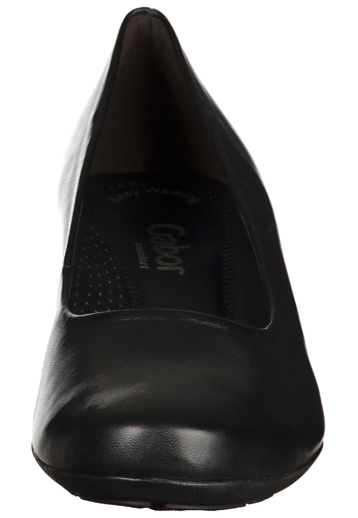 Gabor Pumps Leder Schwarz
