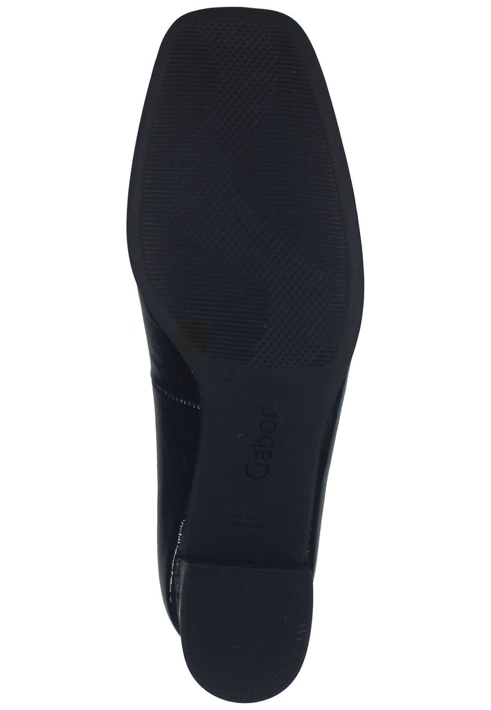 Gabor Pumps Leder Schwarz