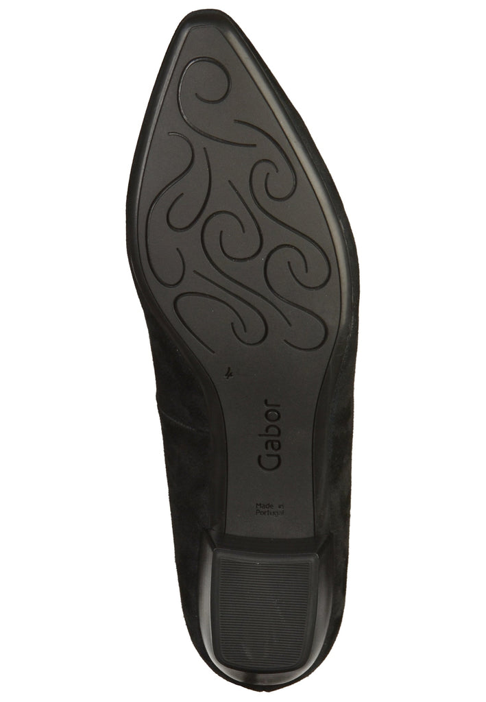 Gabor Pumps Leder Schwarz