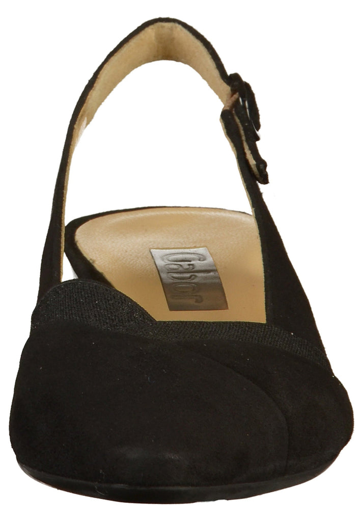 Gabor Pumps Leder Schwarz