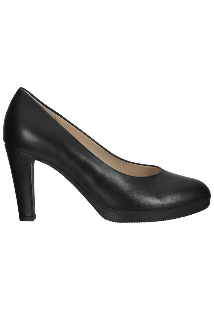 Gabor Pumps Leder Schwarz Lack