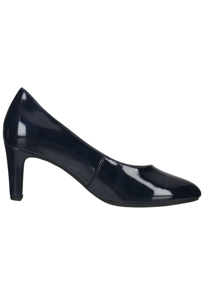 Gabor Pumps Lederimitat Blau Lack