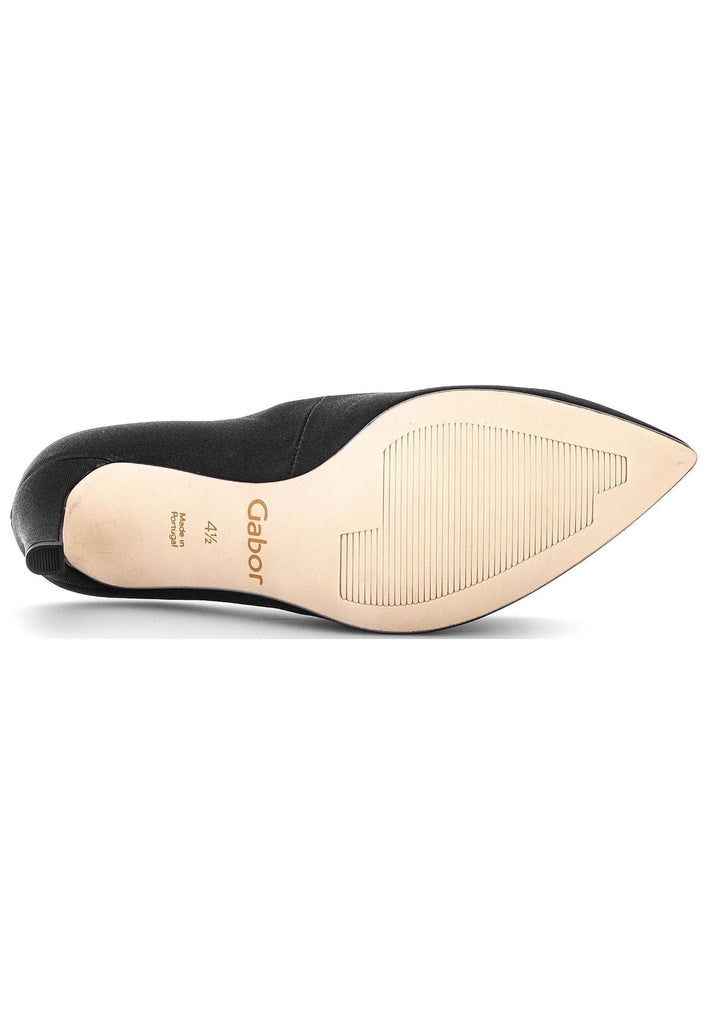 Gabor Pumps Lederimitat Schwarz
