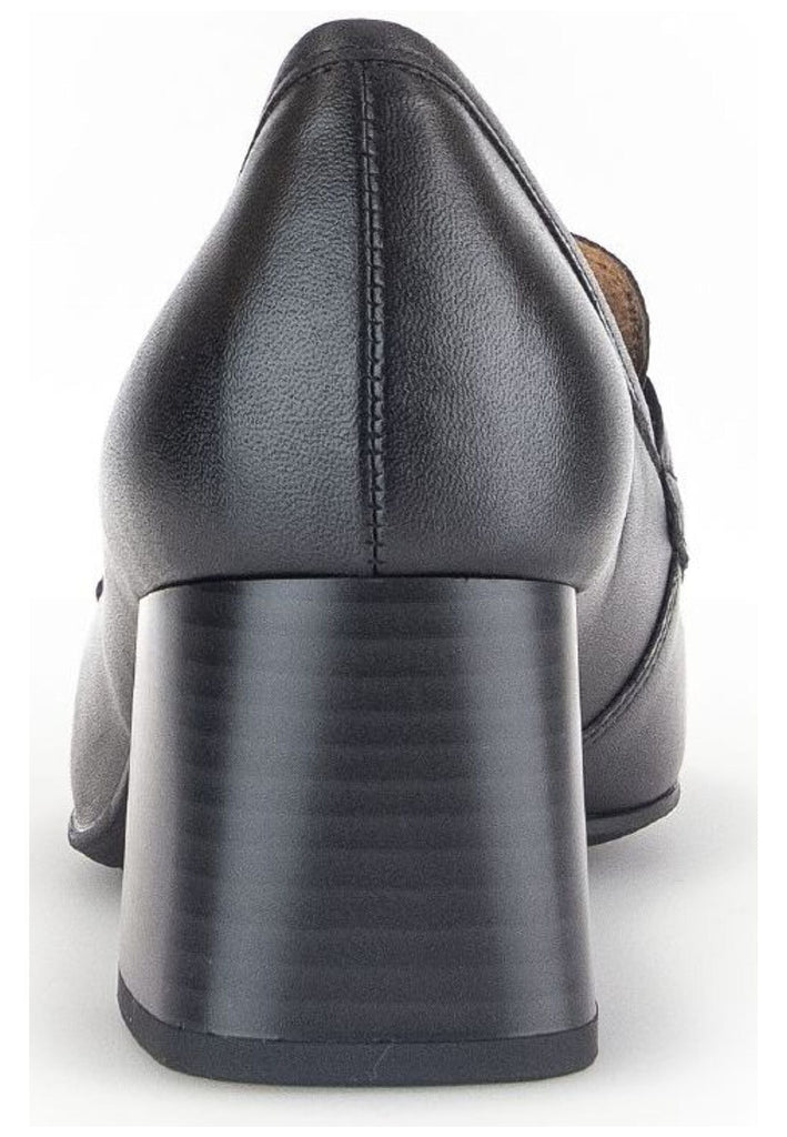 Gabor Pumps Nappaleder Schwarz/Silber