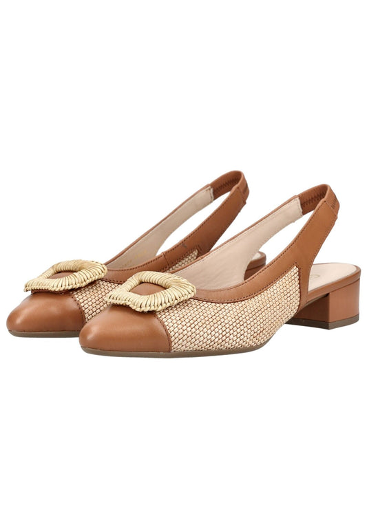 Gabor Pumps Textil Braun