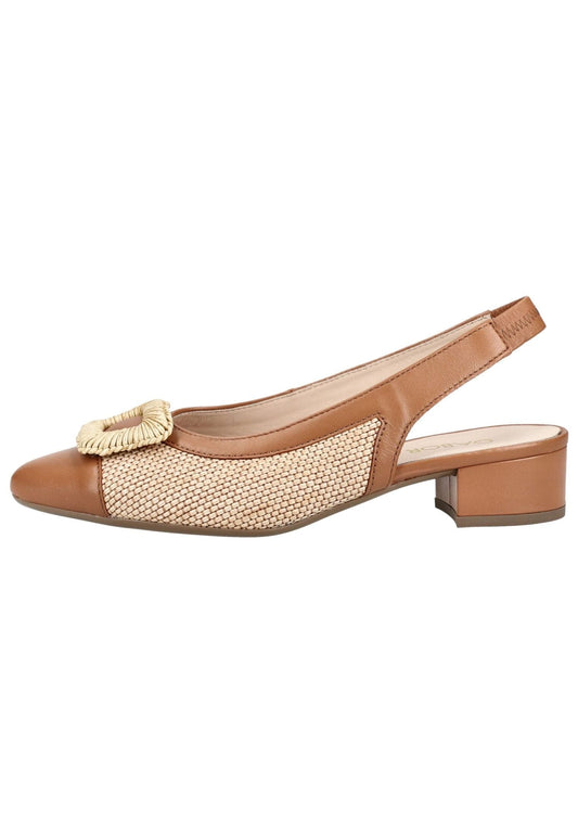 Gabor Pumps Textil Braun