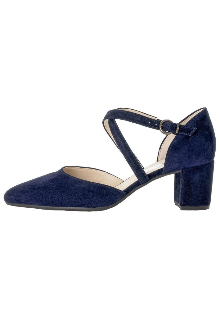 Gabor Pumps Veloursleder Atlantik