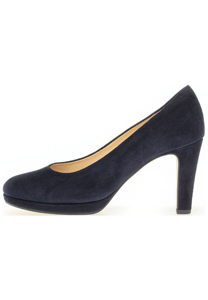 Gabor Pumps Veloursleder Atlantik