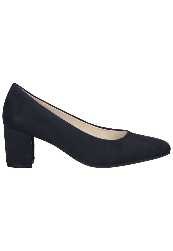 Gabor Pumps Veloursleder Atlantik