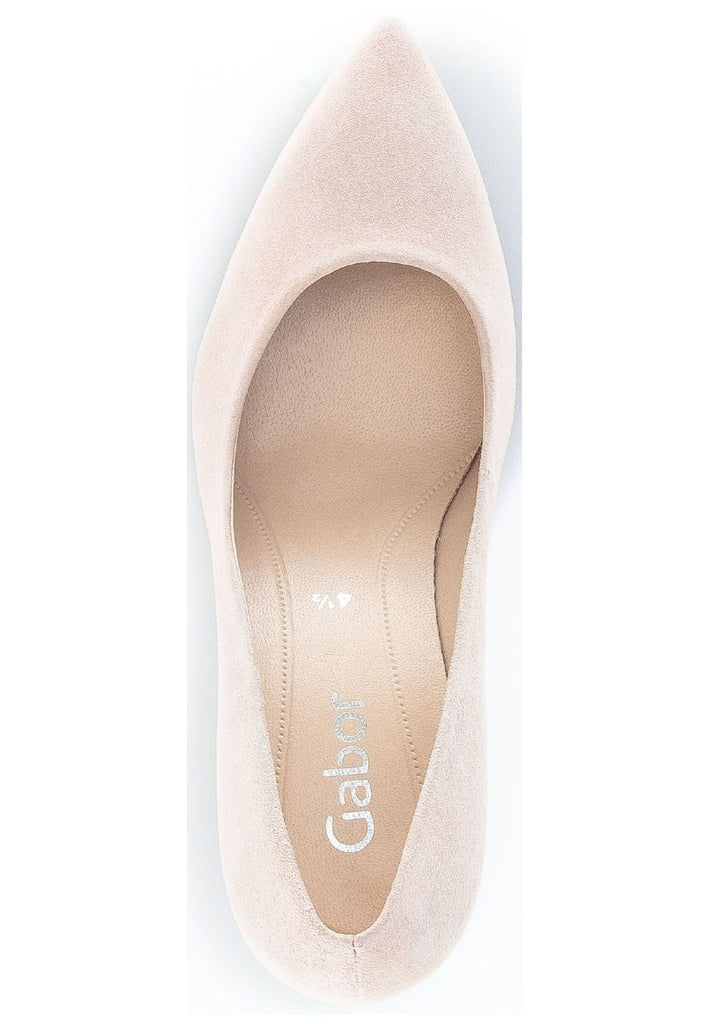 Gabor Pumps Veloursleder Hellrosa