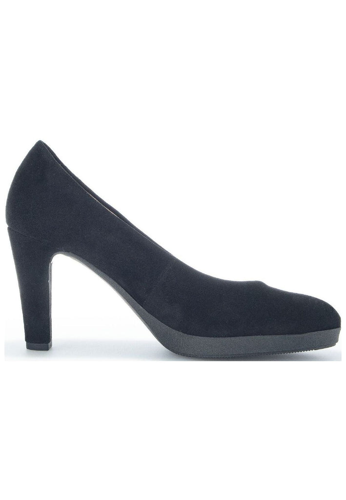 Gabor Pumps Veloursleder Schwarz