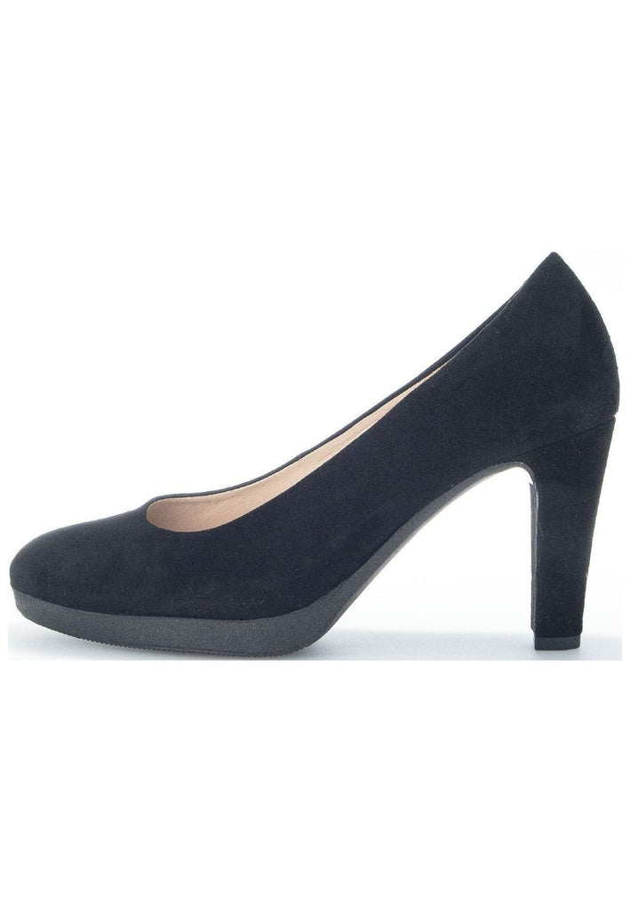 Gabor Pumps Veloursleder Schwarz