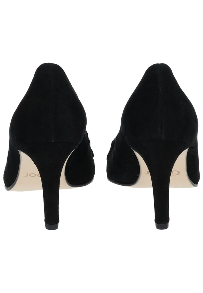 Gabor Pumps Veloursleder Schwarz
