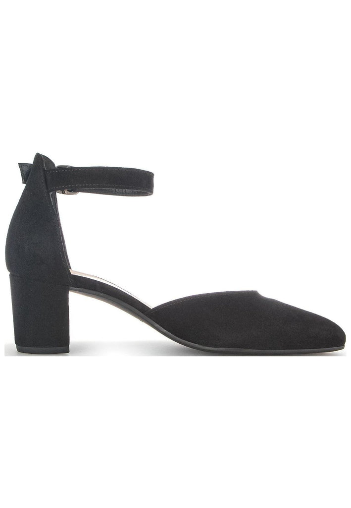 Gabor Pumps Veloursleder Schwarz